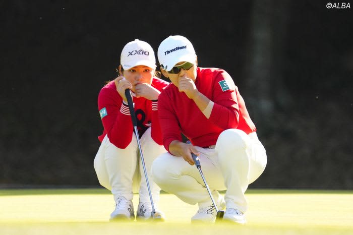 3ツアー対抗戦で圧勝！　申ジエがJLPGA代表のチームメートとの食事風景を公開