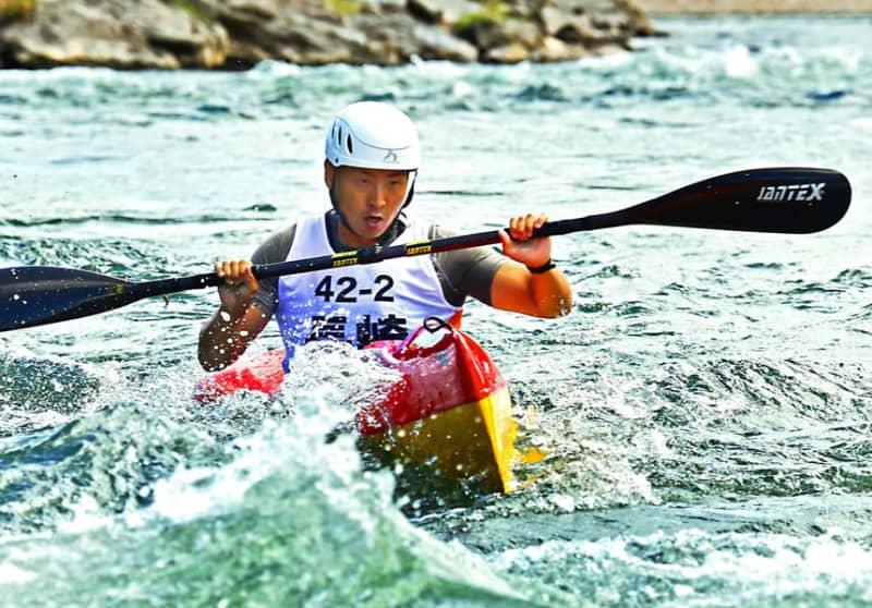 カヌー・寺島（諫早市役所）が6位 長崎県勢の入賞第1号 SAGA2024国スポ ｜ 長崎新聞