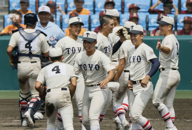 花巻東4―8東洋大姫路 東洋大姫路、11安打8得点 | NEWSjp