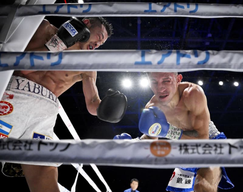 矢吹がKO勝ちで初防衛 IBFフライ級世界戦 | NEWSjp