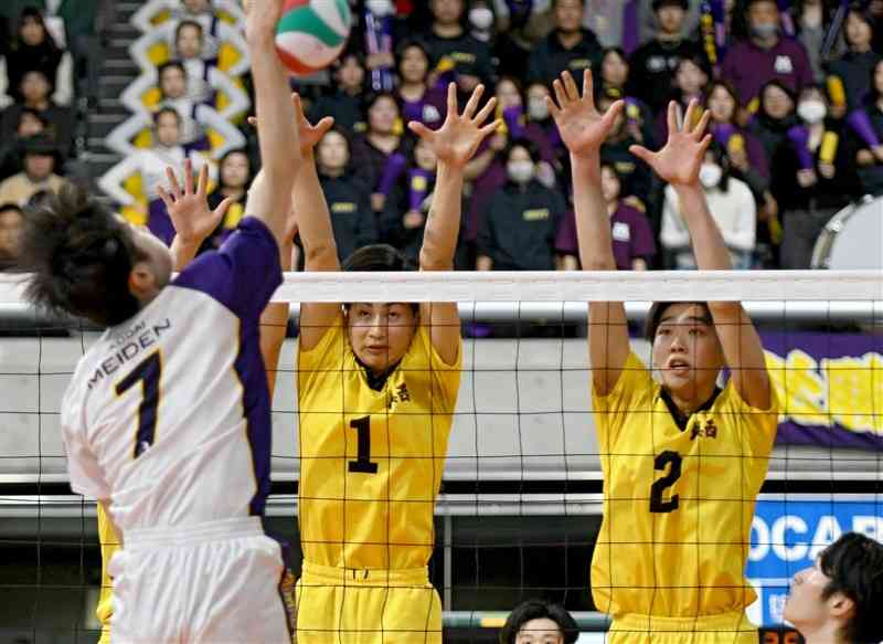 鎮西冷や汗3回戦進出 愛工大名電（愛知）に2－1 春高バレー男子 | NEWSjp