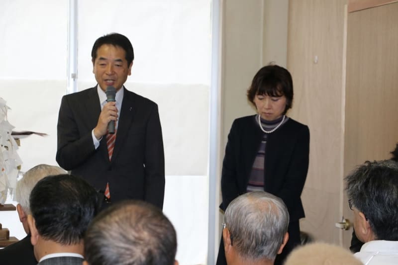 友田氏が事務所開き 松浦市長選 | 長崎新聞