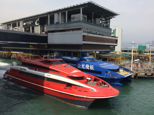 香港とマカオの市街地間結ぶ高速船が運航再開へ…約3年ぶり