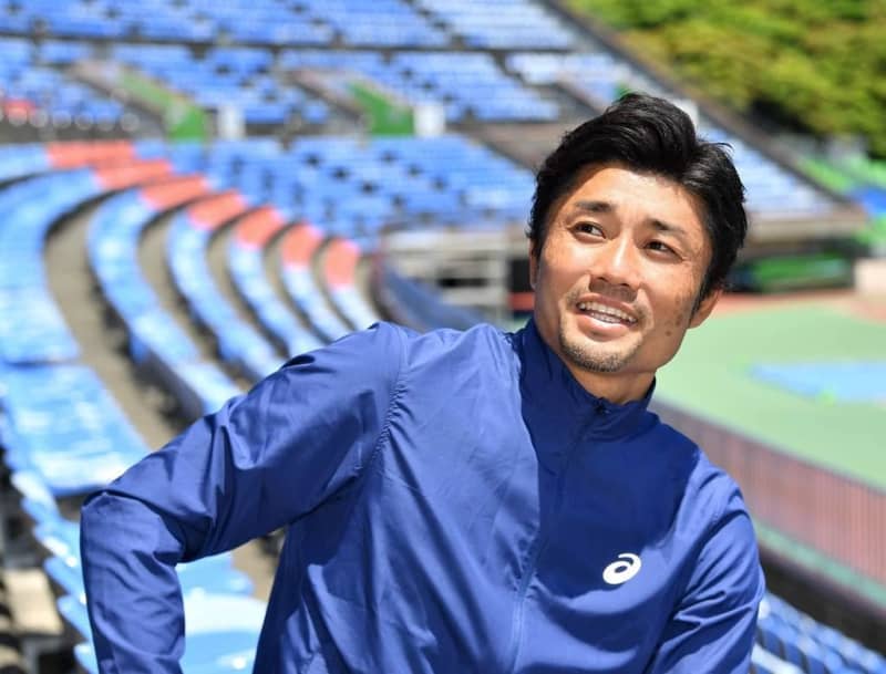 末續慎吾 北京 陸上男子400リレー銀メダル 挑戦の人生 走り続けたい くまもと五輪物語 熊本日日新聞