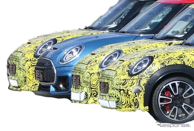 Mini クーパーs が大幅改良へ スプリッター装備の攻撃的フロントマスクを激写 Portalfield News