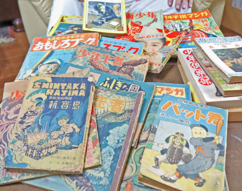 戦後の雑誌のコレクション 少年時代の憧れ色あせず 手塚治虫さんの 新宝島 など 長崎新聞