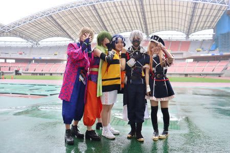 ビッグスワンでコスプレイベント Portalfield News