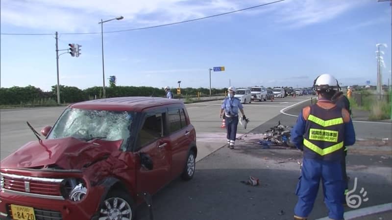 山形 三川町の国道７号で軽乗用車とバイクが衝突 バイクの男性死亡 Portalfield News