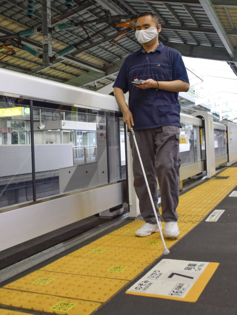 スマホ音声で複雑な駅案内 大阪 視覚障害者向け Jr西日本 共同通信