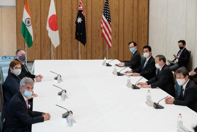 Prime Minister I M Suga And Self Introduction To Us Australia India 3 Foreign Ministers In English Portalfield News