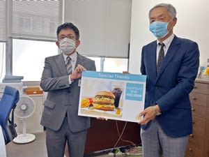 新型コロナ マクドナルドが和歌山県内の医療従事者に食事券寄贈 Riley