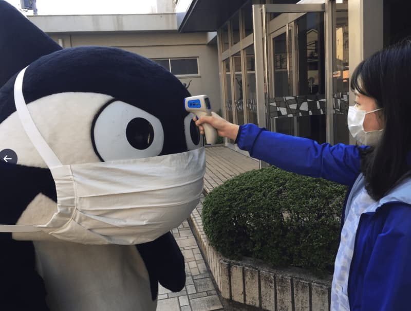 ????｜「マスクでかっ！」グランパスくんリアル検温に名古屋サポ反応 – PORTALFIELD News