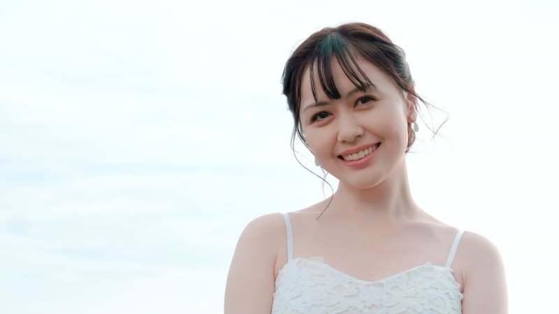 Former Akb48 Rio Okawa Shows Off Her Beautiful Skin To The Fullest Cosmetology Dermatology Toy Toy Toy Clinic New Cm Appearance Portalfield News