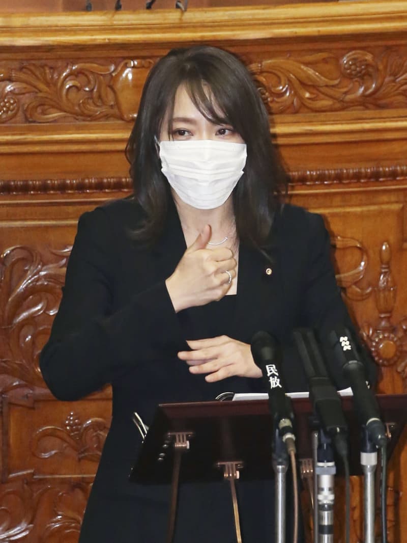 今井絵理子氏 手話で質問 参院本会議 全編は初 Portalfield News