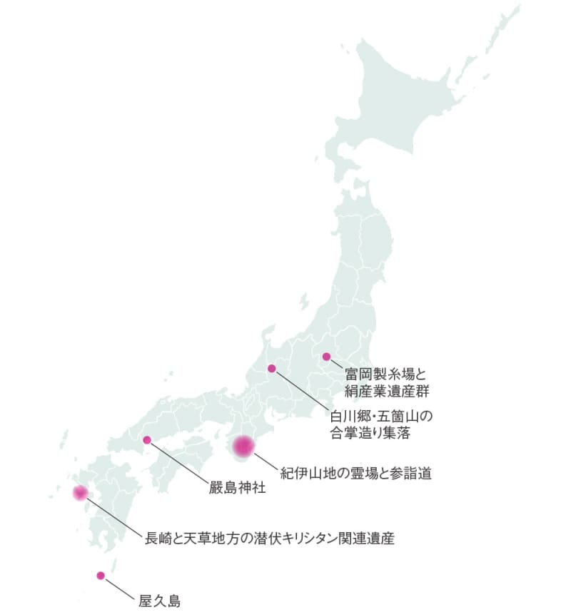 いつか行きたい 日本の世界遺産 Portalfield News