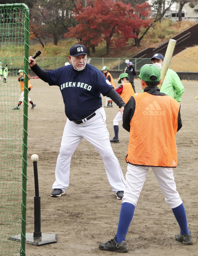 清原さんが小学生野球教室で講師 再起へ情報発信に意欲 Portalfield News