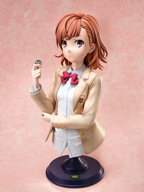 Toaru Mikoto Misaka A Life Sized Bust Figure Is Here Helping You Find The Meaning Of Your Life Portalfield News