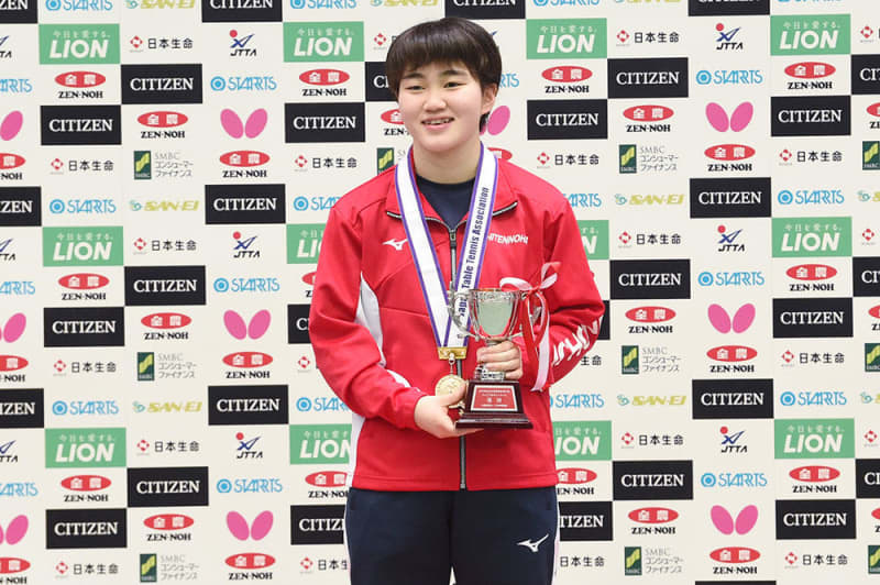 高校1年生 大藤沙月がジュニア2連覇 世界で活躍できるように 全日本卓球 Portalfield News