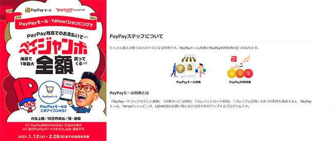 ヤフーのサービスでpaypay決済 有効期限なしのpaypayボーナス付与 2月1日から Portalfield News