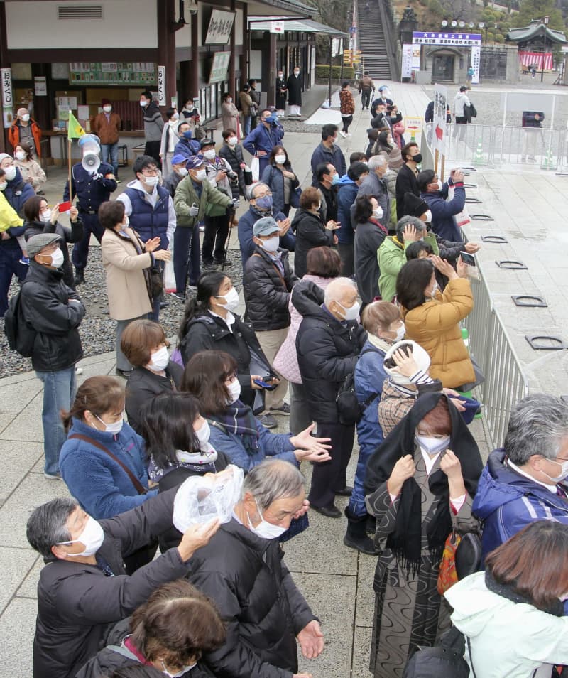 コロナ収束願い 福は内 千葉 成田山豆まき 著名人参加は中止 共同通信