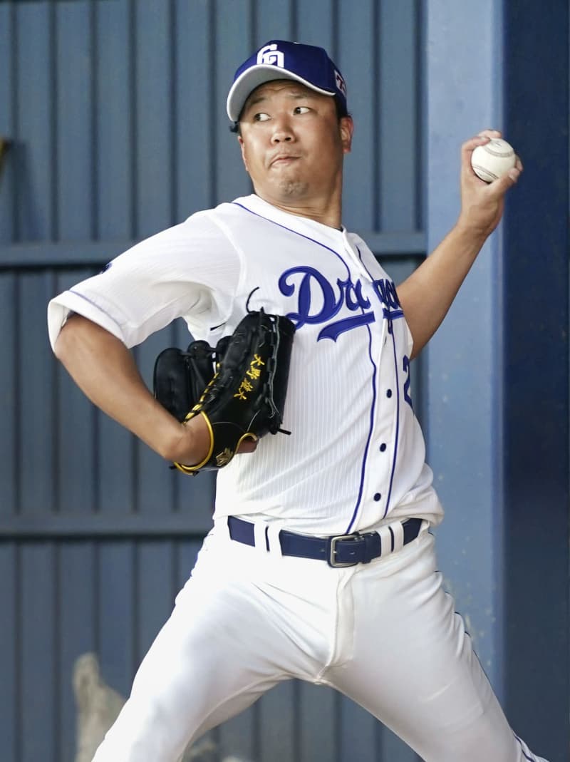 中日エース大野雄大が初ブルペン 昨季沢村賞 腕振れた と手応え 共同通信