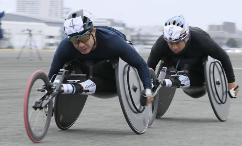 車いすマラソン男子 洞ノ上優勝 女子は喜納 Portalfield News