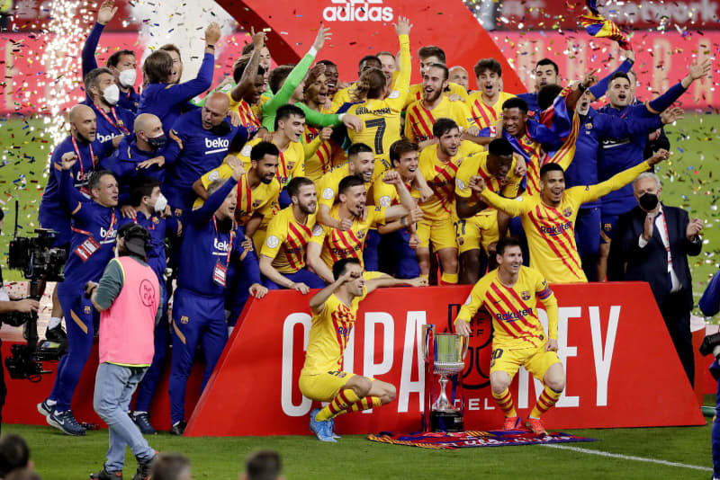 バルセロナがスペイン国王杯優勝 3年ぶり31度目 共同通信