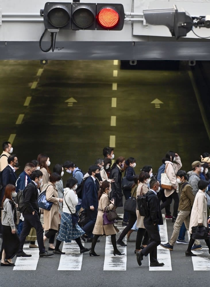 大阪 午後に緊急事態宣言要請 政府は関係閣僚会合へ 共同通信