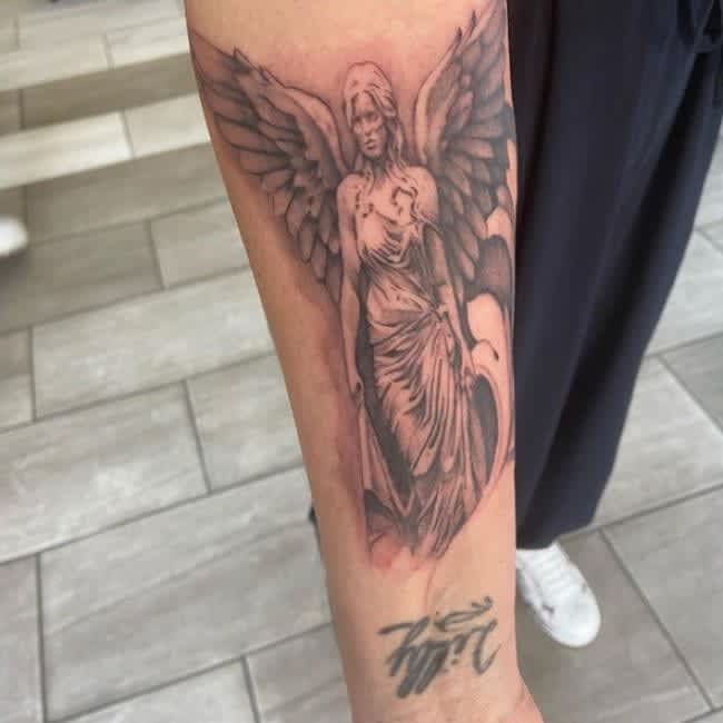 10 Best Holy Angel Guardian Angel Tattoo Ideas Youll Have To See To  Believe  Outsons
