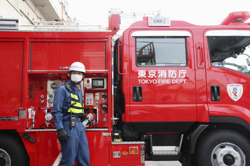 先進技術の新ポンプ車導入 東京消防庁 環境に配慮 共同通信