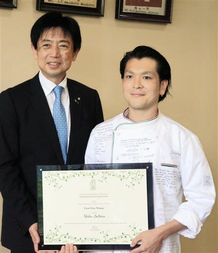 ビーガン料理で日本人初の世界一 伊在住シェフ上田さん 御船町出身 熊本日日新聞