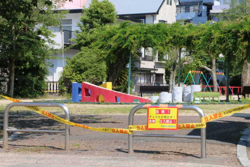 近づかないで チャドクガの幼虫駆除 長崎市内の公園0カ所調査 長崎新聞 21 06 10 23 36 公開