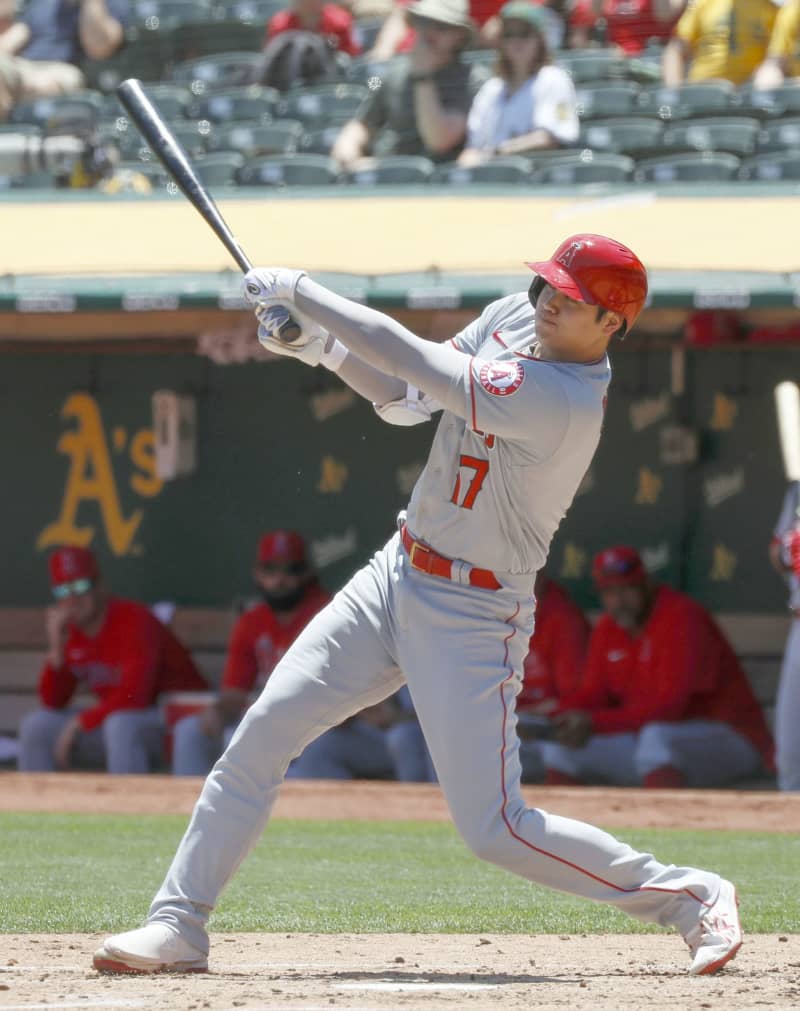 大谷 本塁打競争出場へ 日本人初 ファン投票1位 共同通信