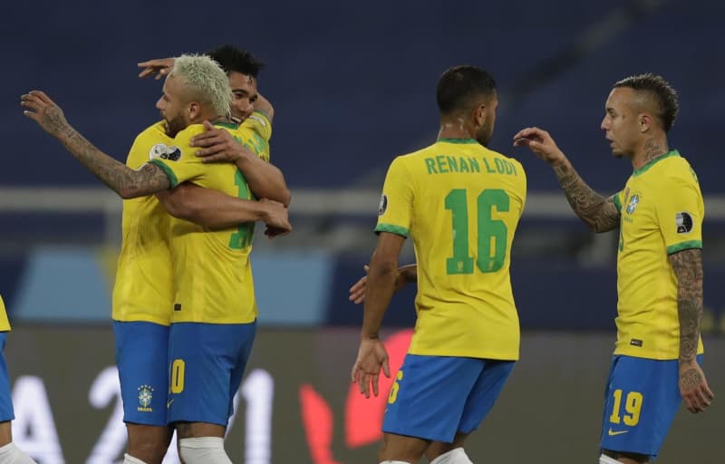 ブラジルが3連勝 南米選手権 1次リーグ コロンビアも8強 共同通信
