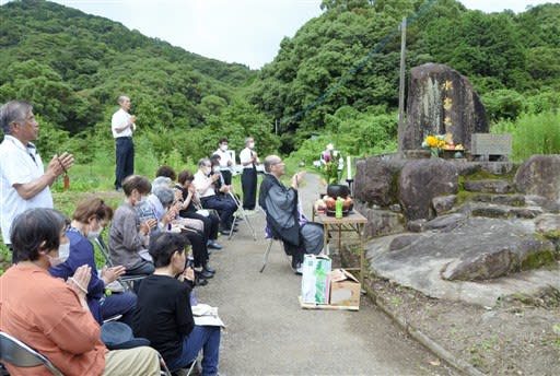 天草大水害 冥福祈る 上天草市 住民が五十回忌法要 熊本日日新聞