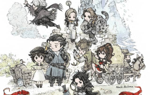 オクトパストラベラー 3周年イラストに国内外から祝福 集まる Portalfield News