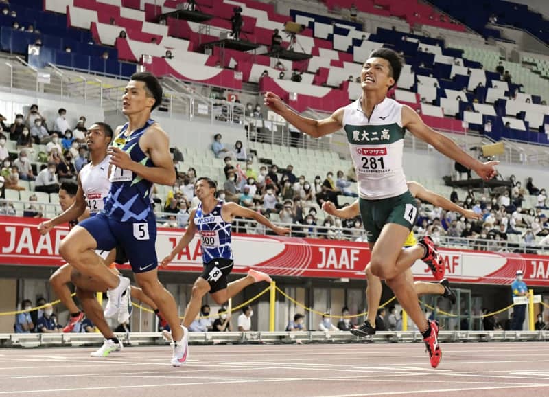 男子100m 山県らが決勝へ 陸上の日本選手権開幕 共同通信