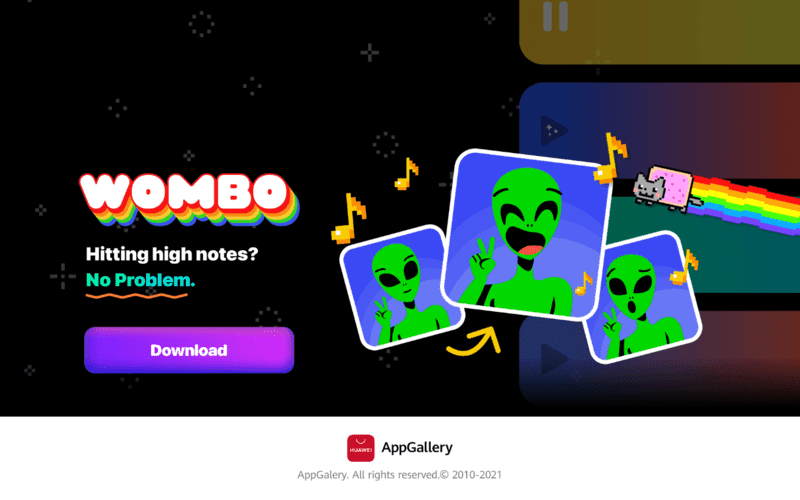 Wombo Released On App Gallery Brings The Fun Of Lip Syncing Using Ai To Huawei Portalfield News