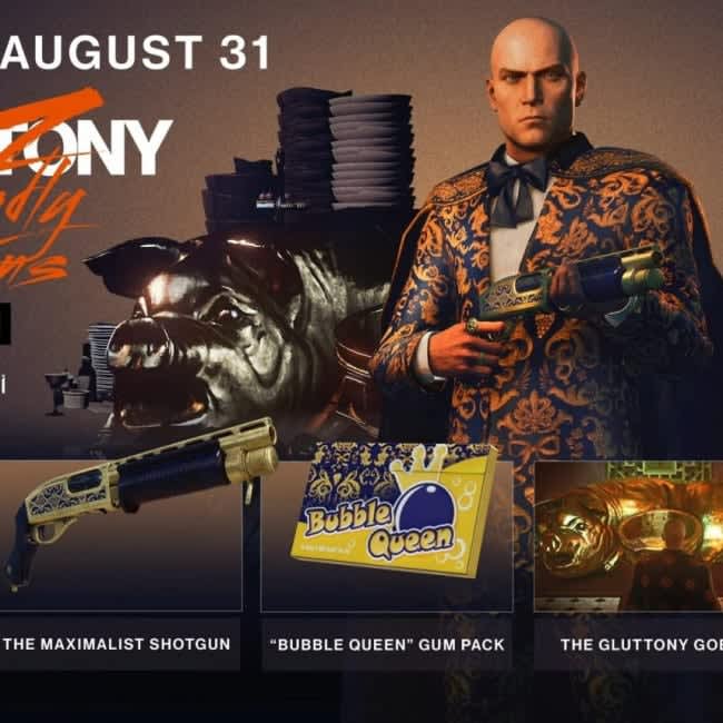 Hitman 3 Season of Gluttony Events Dated 