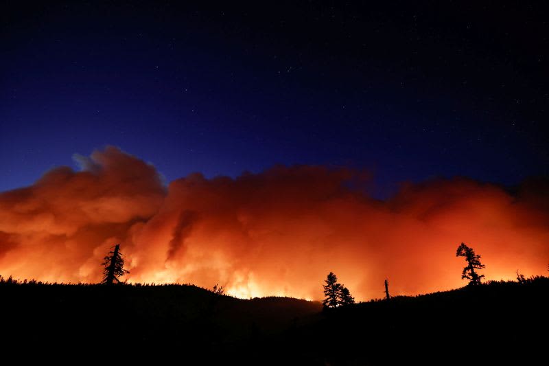 米加州の山火事 リゾート地のタホ湖近くで住民や観光客が避難 Portalfield News