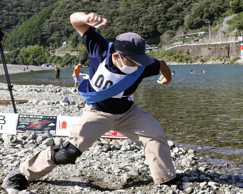 石投げ