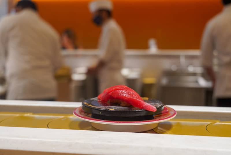 conveyor belt sushi ginza