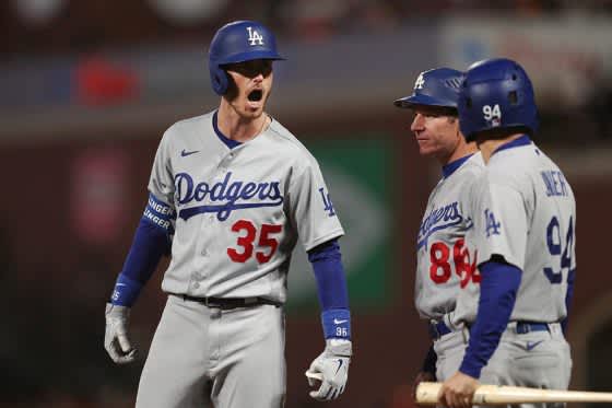 Mlb 地区s ドジャースが2年連続でリーグ優勝決定シリーズへ進出 最終戦でジャイアンツ下す Portalfield News