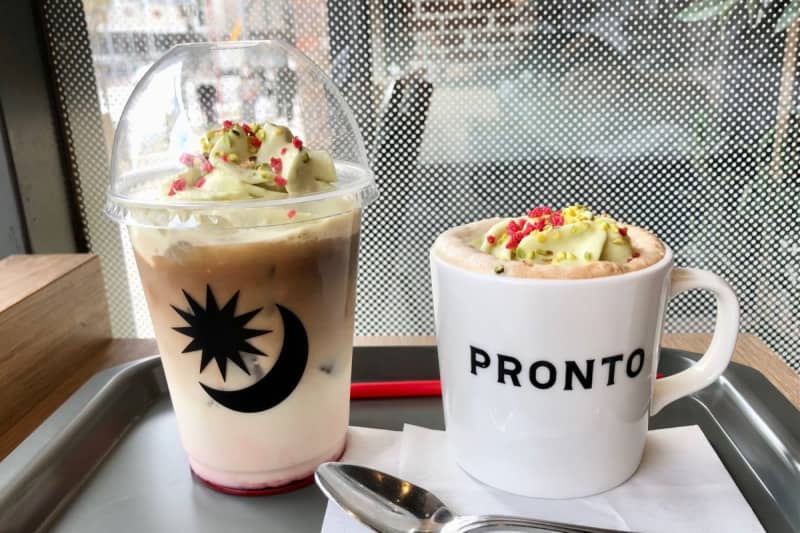 Ice And Hot Taste Different Pronto Raspberry Pistachio Latte Actual Drinking Report Pistachio X La Portalfield News
