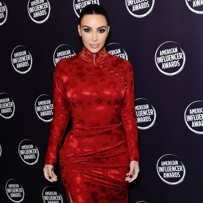 Kim Kardashian West Teases Idea of Shapewear for Men