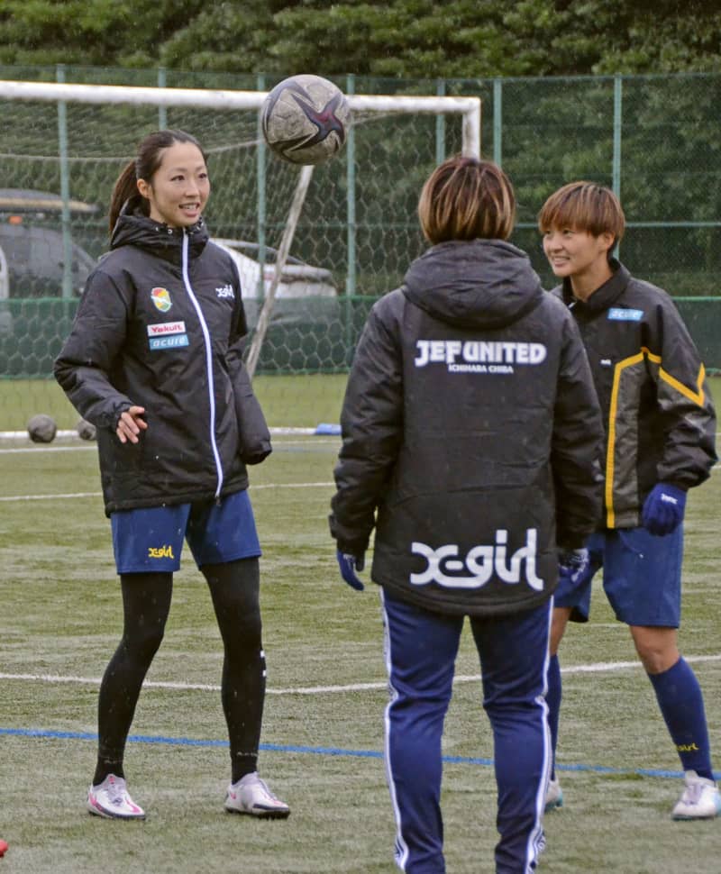 千葉の大滝 出産経て練習に復帰 サッカー女子 元日本代表fw 共同通信