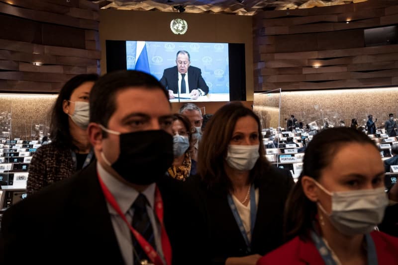 Dozens of countries walk out during Lavrov's speech in Geneva 8 origin 1