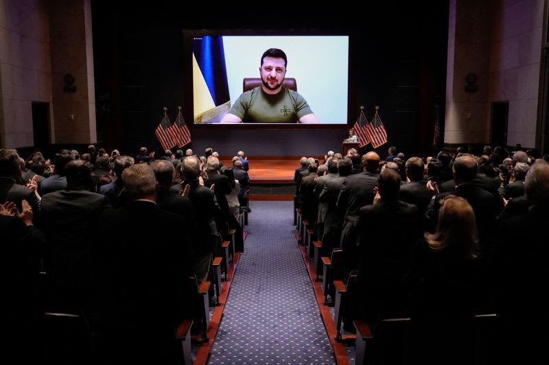 Ukraine President Zelenskiy asks U.S. Congress to help 'protect our skies' 7 origin 1