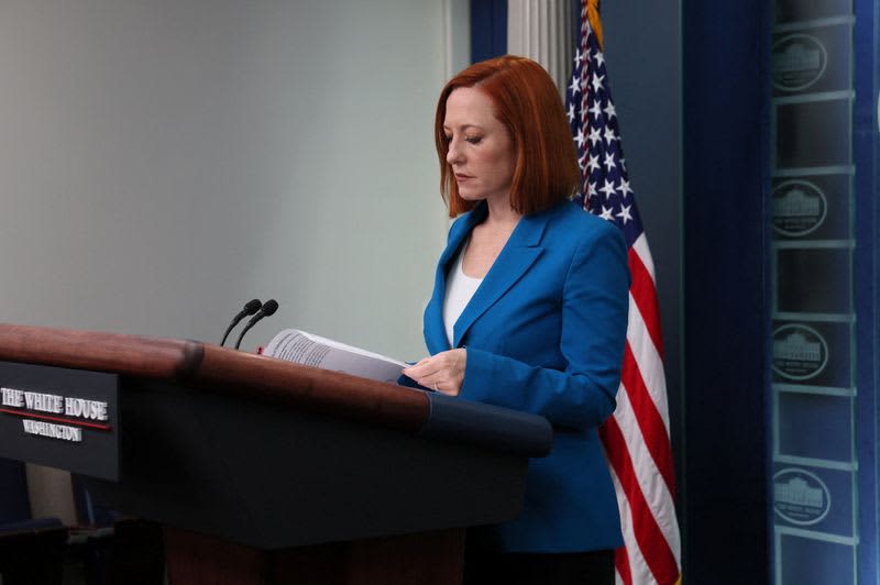 White House spokeswoman Psaki tests positive for COVID-19 -statement 2 origin 1