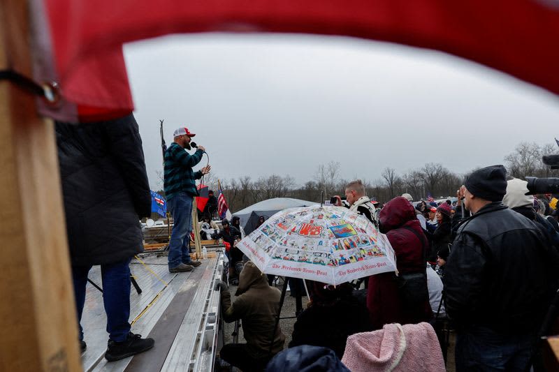 Trucker convoy leaves DC area, but a 'movement' rolls on 14 origin 1